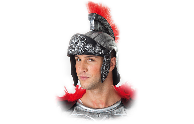 Casco romano plata