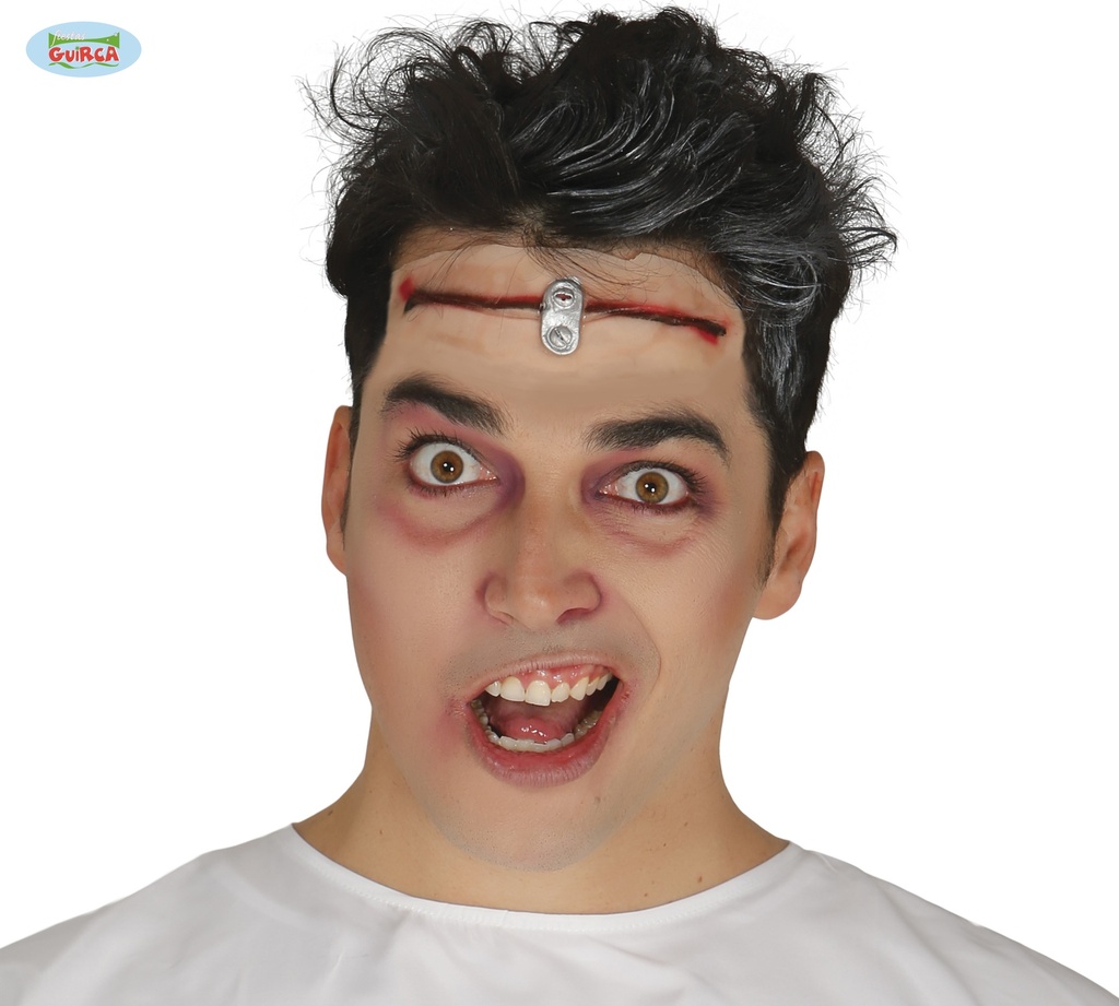 CICATRIZ CORTE CABEZA CON ADHESIVO