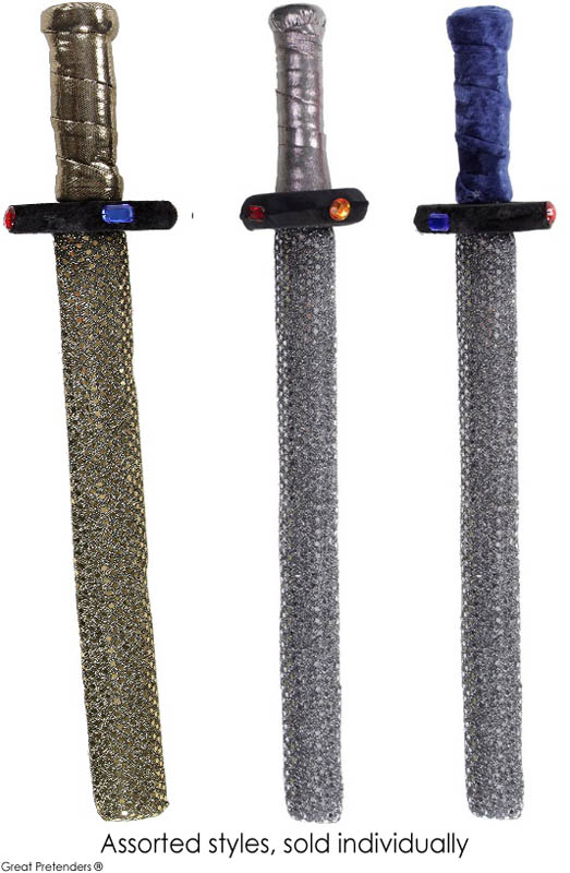 Deluxe Foam Sword (Gold, Silver)