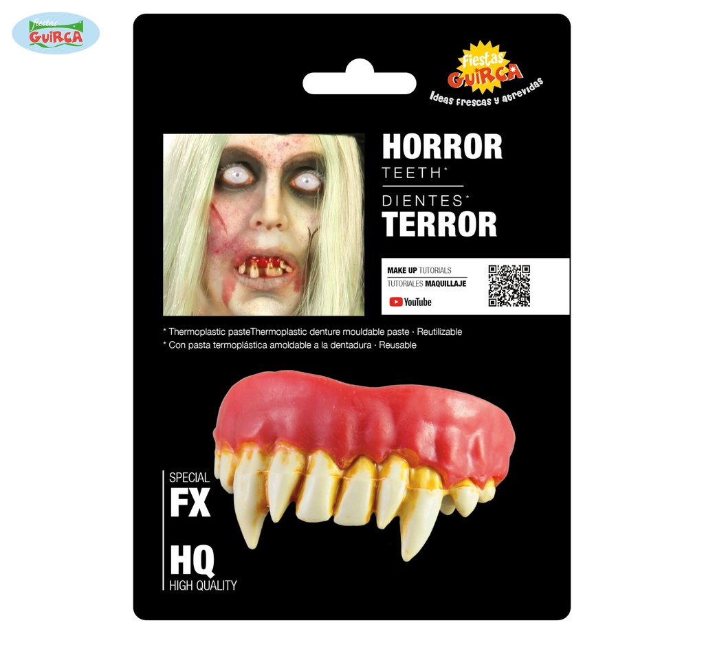 DIENTES MONSTRUO TERMOPLASTICA