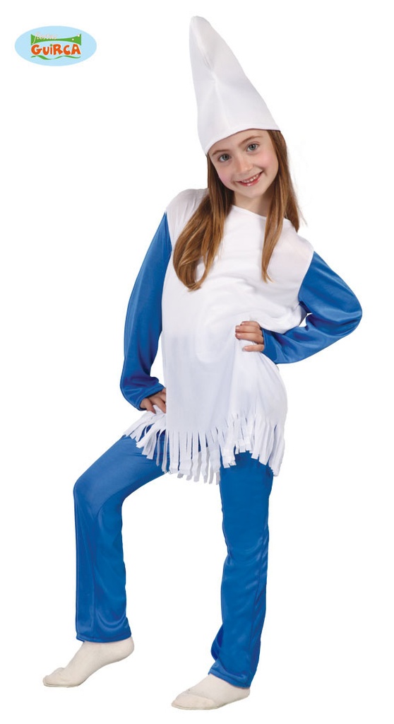 ENANITA AZUL INFANTIL TALLA 7-9 AÑOS