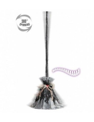 Escoba con movimiento y sonido