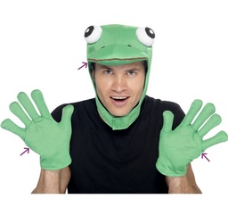 [13277] GORRO Y GUANTES RANA