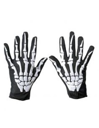 [9381G] GUANTES HUESOS""