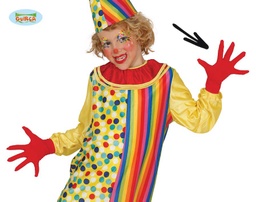[18543] GUANTES ROJOS INFANTILES 17 CMS.