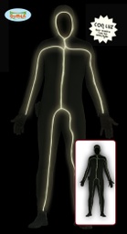 [84268] MAN BLACK LIGHT ADULTO TALLA M-L