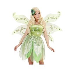 [1577F] MAXI ALAS CON GLITTER VERDE Y PIEDRAS&quot;&quot;