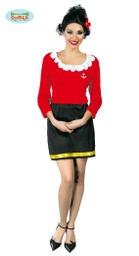 [80530] MUJER DE MARINERO ADULTA TALLA L