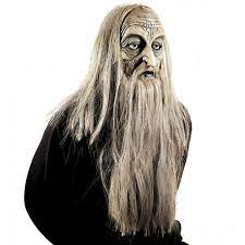 [83155] MµSCARA MILENARIO CON PELUCA Y BARBA""