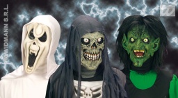 [8273G] MµSCARA TERROR"" de l tex - surtidas en