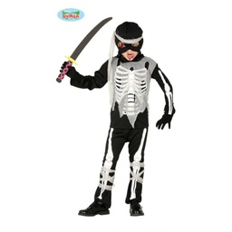 [83098] NINJA ESQUELETO INFANTIL TALLA 5-6 AÑOS