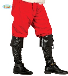 [16104] PAR DE POLAINAS NEGRAS &quot;&quot;LUJO&quot;&quot; 57 CMS.