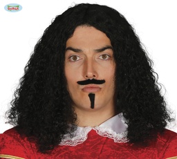 [4573] PELUCA EPOCA CON BIGOTE(ENVASE CAJA)