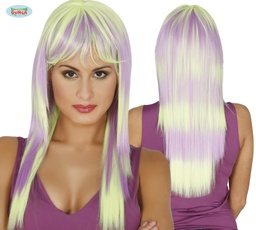 [4005] PELUCA MELENA LARGA AMARILLA EXTRA(ENVAS