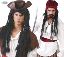 [4616] PELUCA RASTA NEGRA