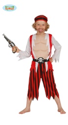 [83373] PIRATA ROJO INFANTIL 5-6 AÑOS