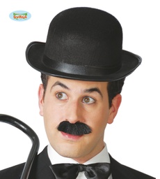 [13501] SOMBRERO FIELTRO BOMBIN NEGRO