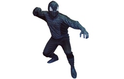 [866745-T04-0000] SPIDER HEROE NEGRO T-4