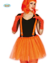 [18489] TUTU NARANJA NEON ADULTA