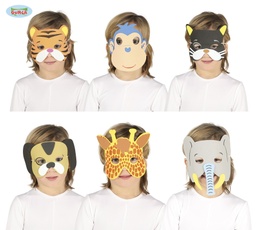 [2436] CARETAS ANIMALES SURTIDAS EVA