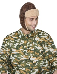 [010826] GORRO DE PILOTO CON GAFAS