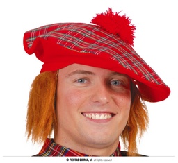 [13312] SOMBRERO ESCOCES CON PELO