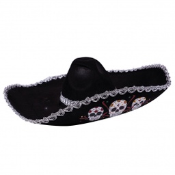[021027] SOMBRERO MEJICANO DIA DE LOS MUERTOS