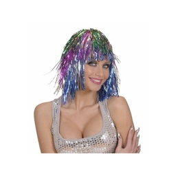 [10525] PELUCA RAFIA MULTICOLOR