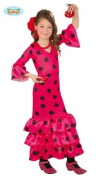 [82716] TRAJE ANDALUZA INFANTIL TALLA 5-6 AÑOS