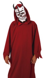 [S5168] MASCARA SKULL SANGRIENTO CUERNOS