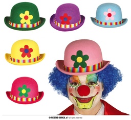 [13120] SOMBRERO BOMBIN FIELTRO PAYASO SURTIDO (copia)