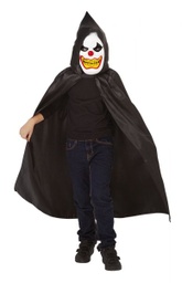 [S8654-L] DISFRAZ PAYASO PERTURBADO ENCAPUCHA INF