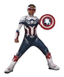 [702512-S] DISFRAZ CAPITAN AMERICA FAW DELUXE INF
