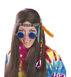 [1761] GAFAS HIPPIE CON CRISTALES DE COL. SURT