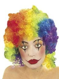 [S1428] PELUCA AFRO MULTICOLOR