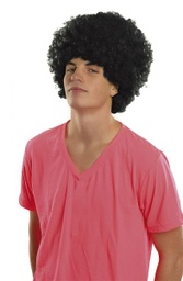 [S1429] PELUCA AFRO NEGRA