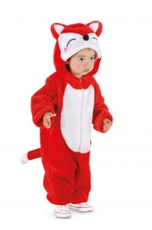 [S8435-T] DISFRAZ ZORRITO INF 12-24 MS