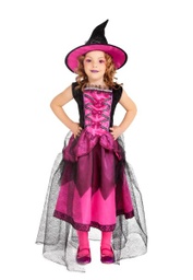 [S8678-M] BRUJA CHIC ROSA (5-7)