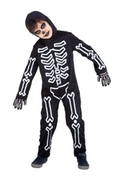 [S8722-L] DISFRAZ HUESITOS GLOW IN DARK INF (8-10)