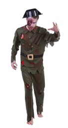 [S8253] DISFRAZ GUARDIA CIVIL ZOMBIE AD