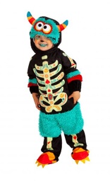 [S8506-T] DISFRAZ MONSTER CATRINA INF (1-2)