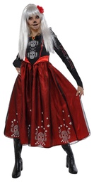 [S8877-M] DISFRAZ PRINCESA DE LOS MUERTOS INF talla M