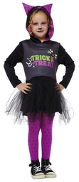 [S8871-M] DISFRAZ LINDA GATITA TRICK OR TREAT INF talla M