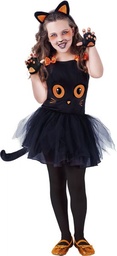 [S8410-M] DISFRAZ GATITA NEGRA TUTUWEEN talla M