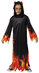 [S8873-L] DISFRAZ DIABLO ENCAPUCHADO talla 7-8