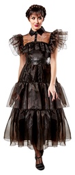 [1000886-L] DISFRAZ WEDNESDAY RAVE'N DELUXE INF talla 11-13