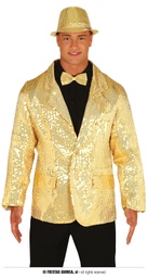 [88196] CHAQUETA LENTEJUELAS ORO