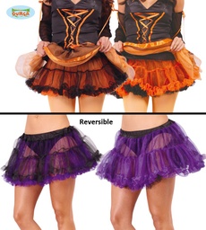 [18260] TUTU CALABAZA Y NEGRO