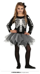 [87386] DISFRAZ TUTU SKELETON 3-4 AÑOS