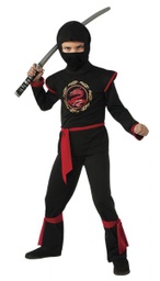[887057-L] DISFRAZ DRAGON NINJA NEGRO INF